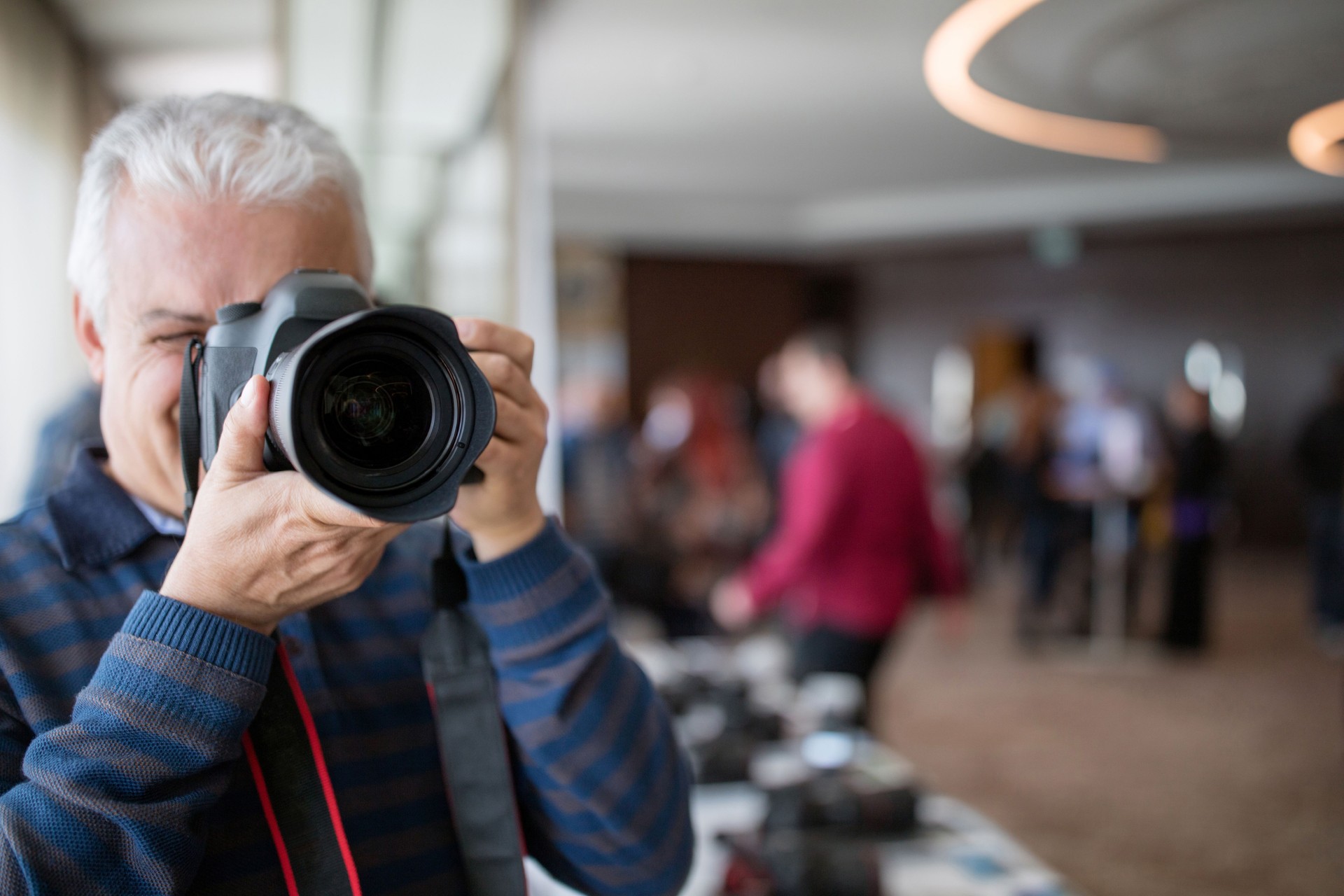 Photographer at work